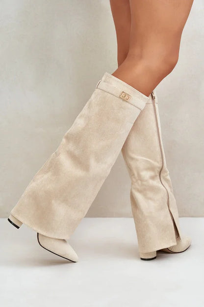 Bottes en daim - 4 coloris