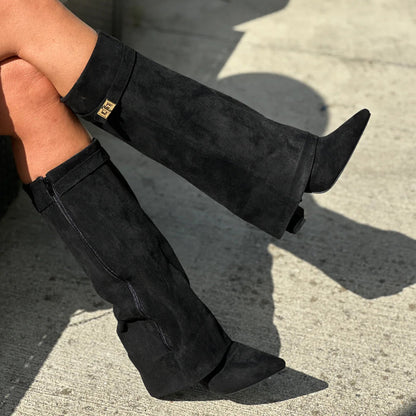 Bottes en daim - 4 coloris