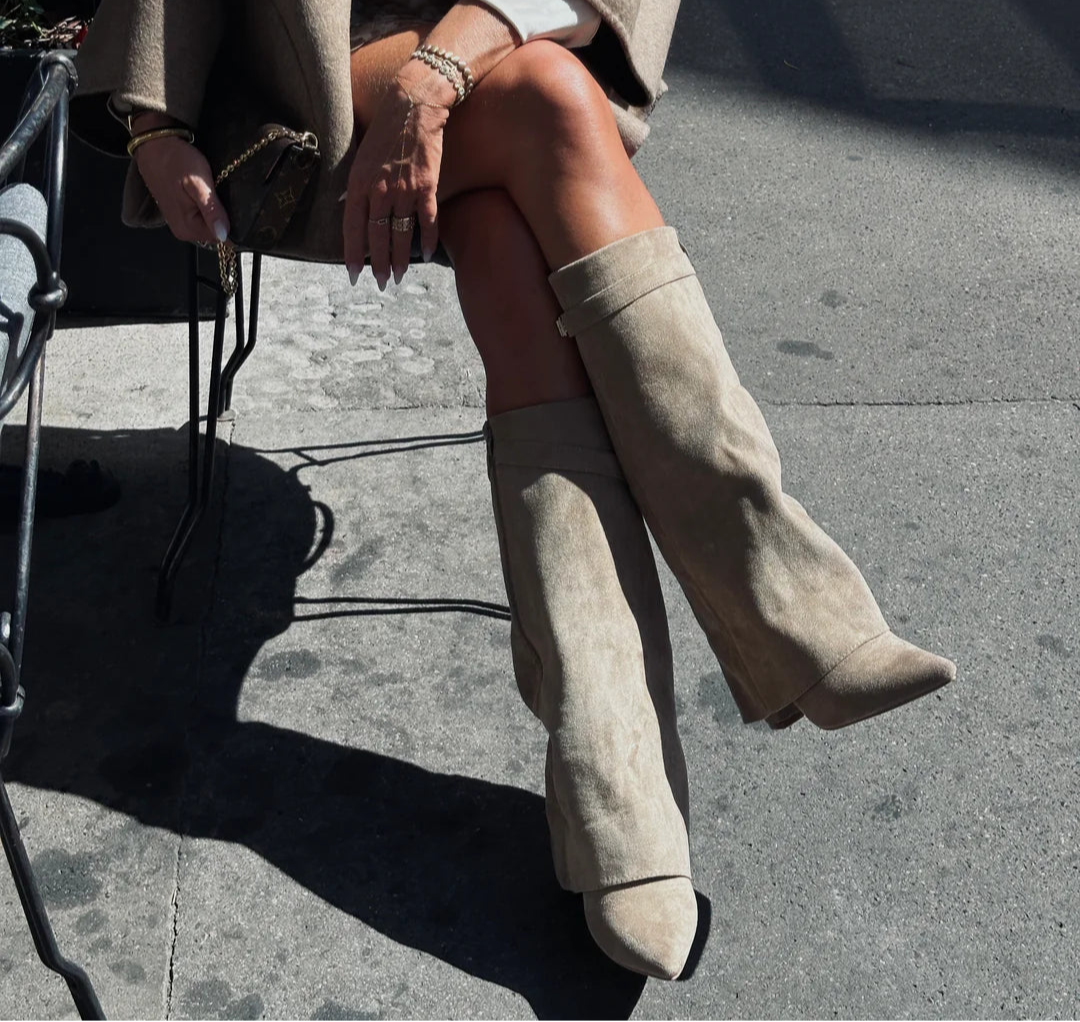 Bottes en daim - 4 coloris