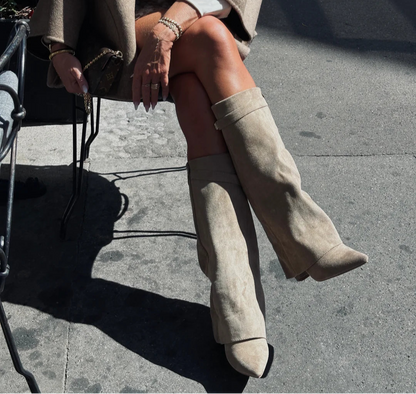 Bottes en daim - 4 coloris