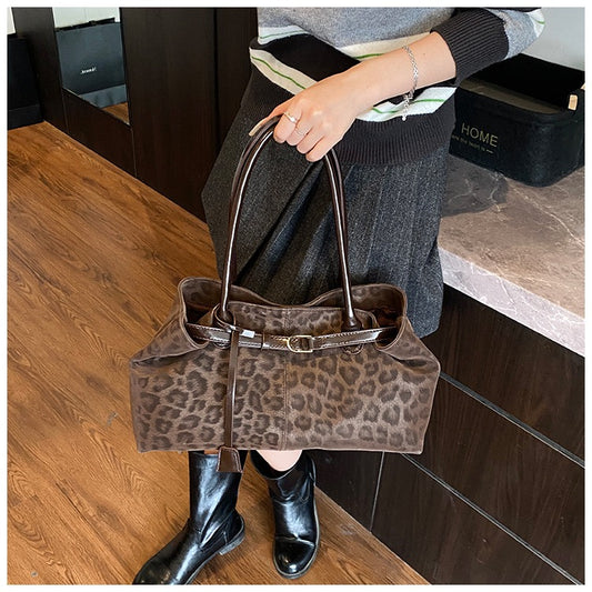 Sac à main vintage -LÉOPARD